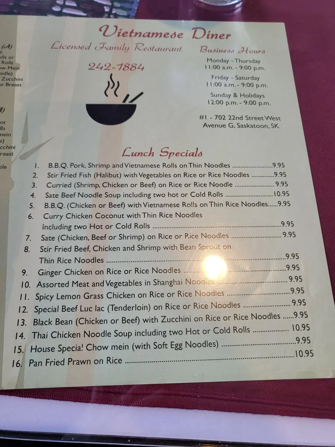 Menu 4