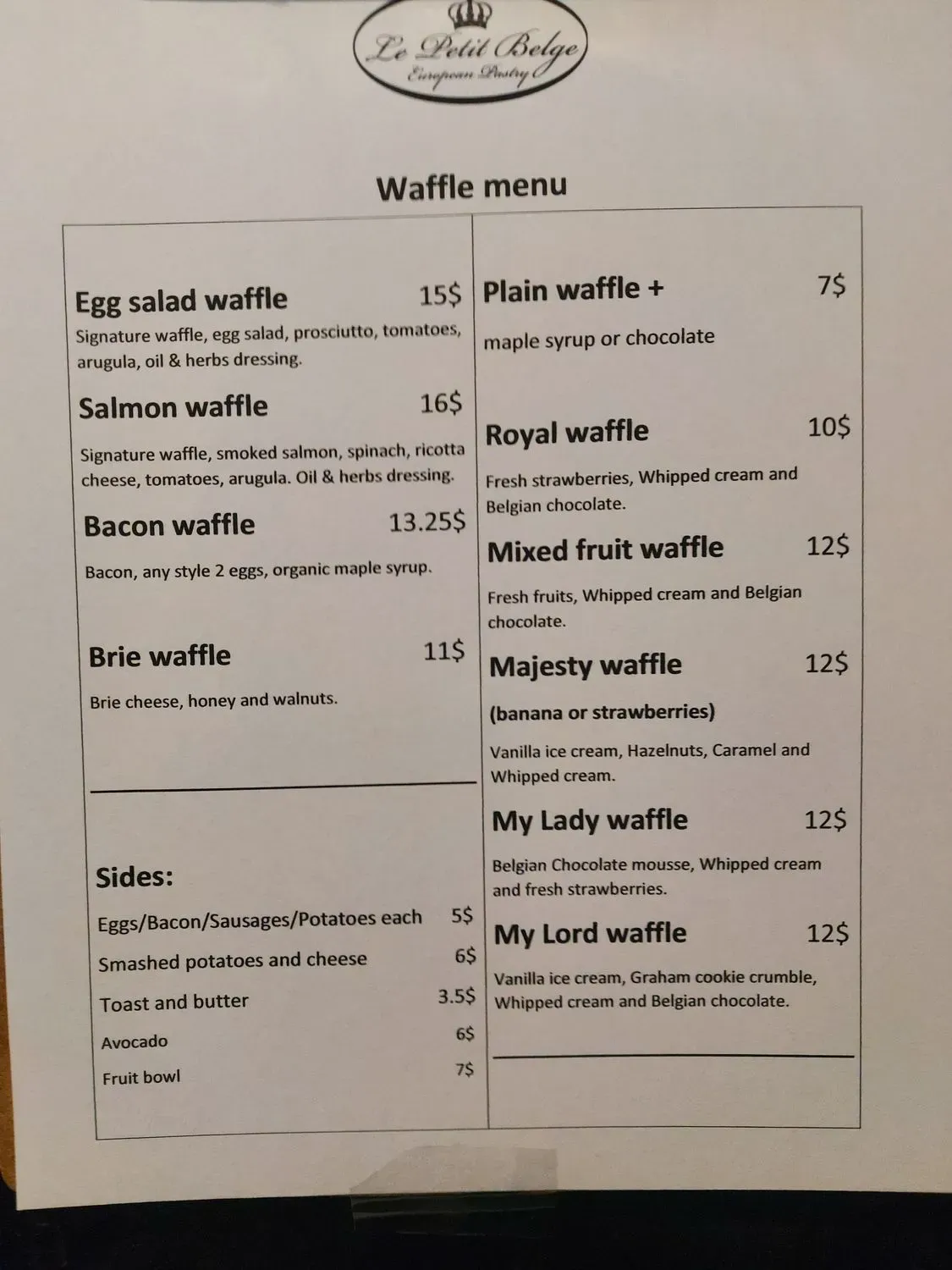 Menu 4