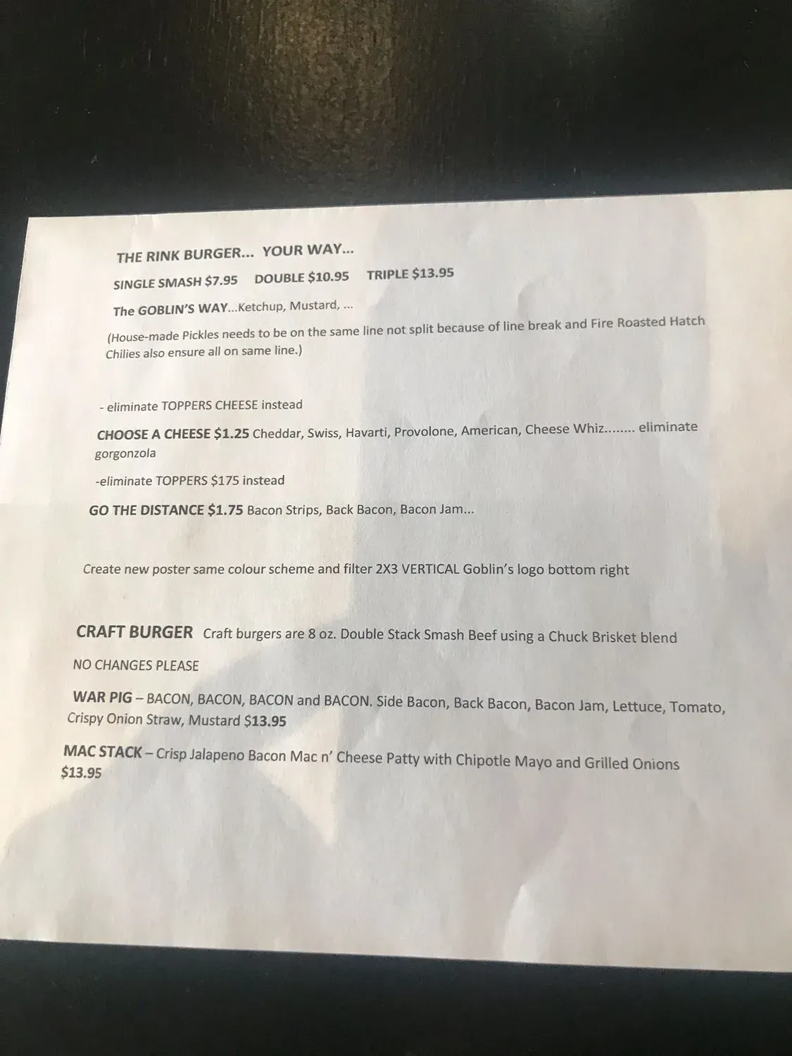 Menu 6