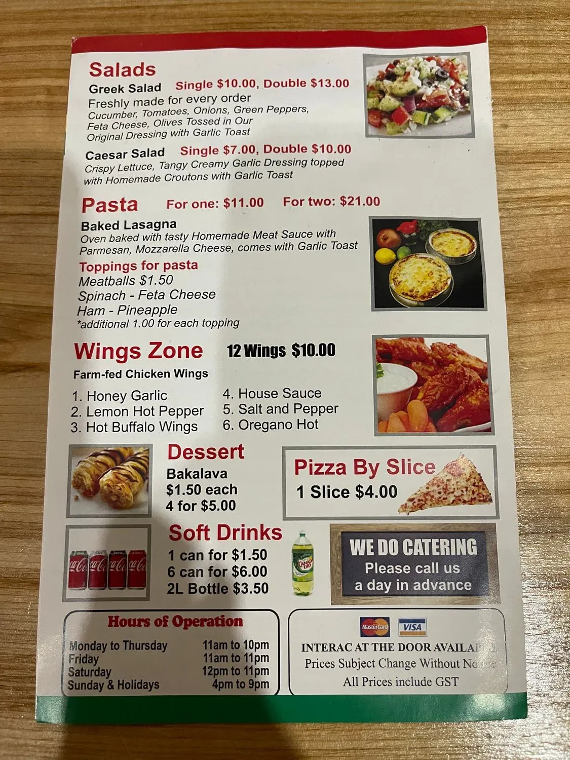 Menu 4