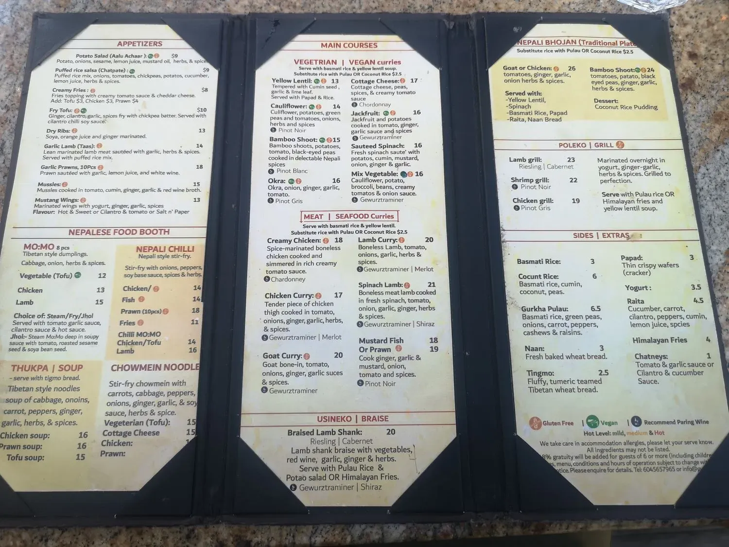 Menu 6