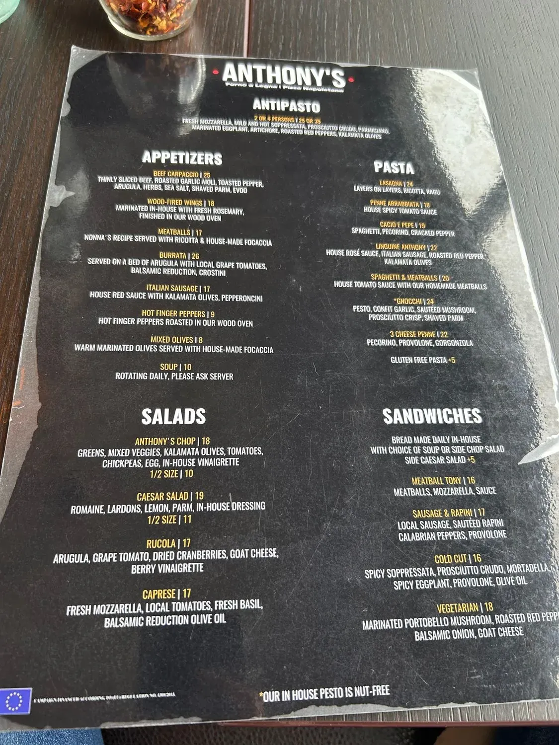 Menu 4