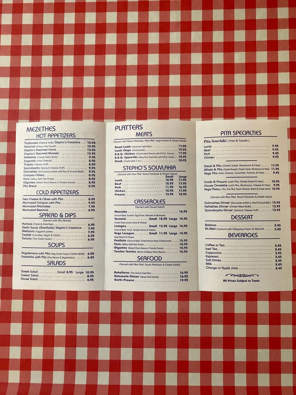 Menu 6