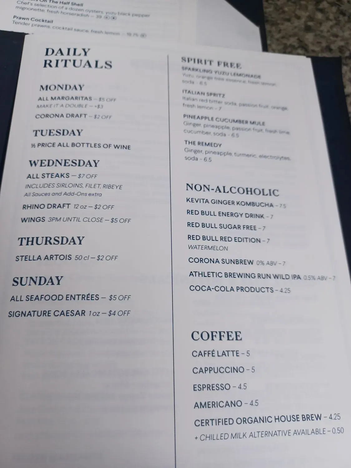 Menu 6