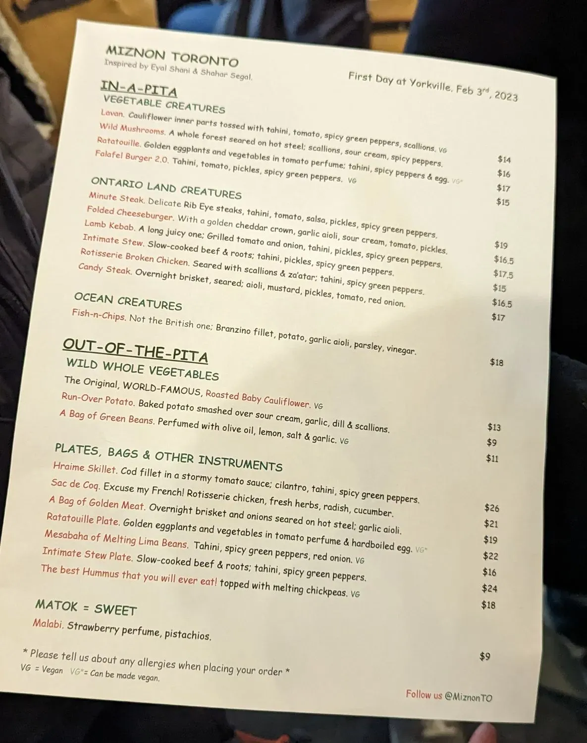 Menu 3