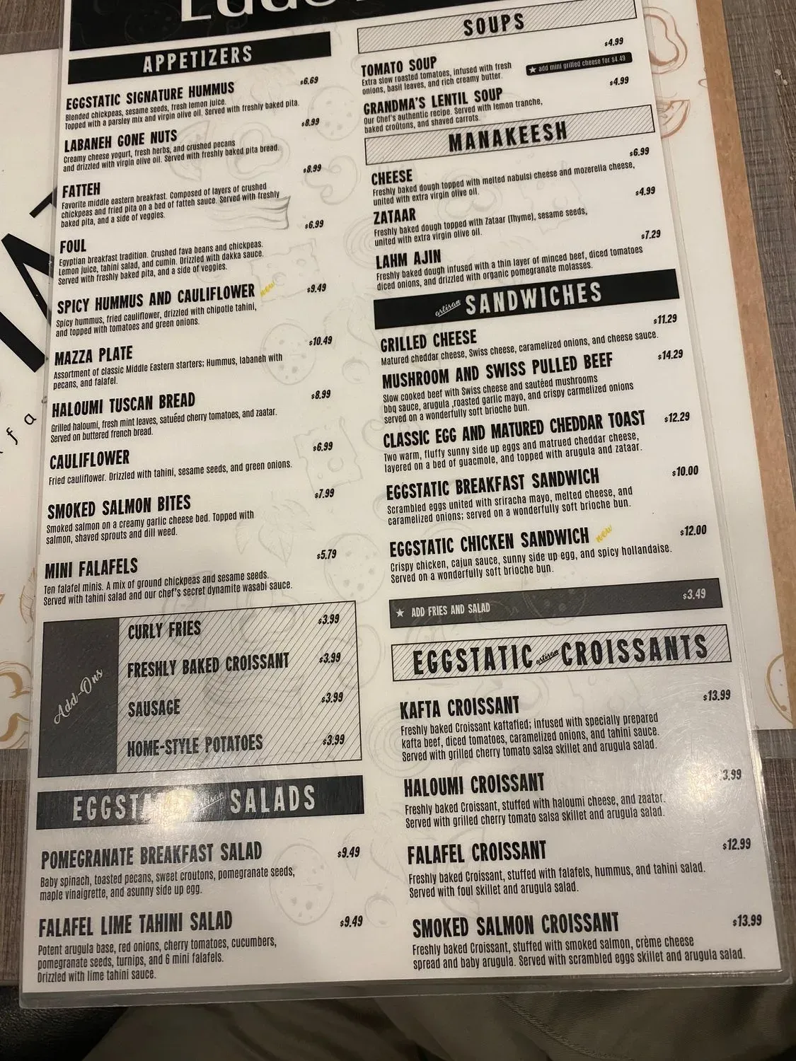 Menu 3