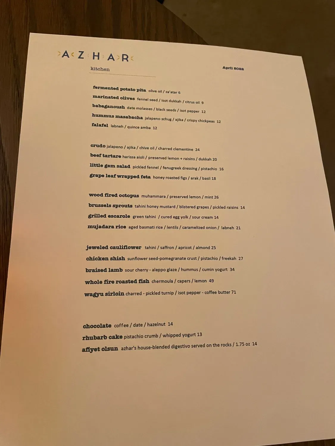 Menu 3