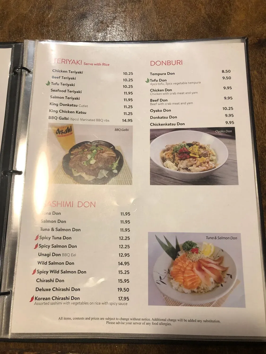 Menu 6