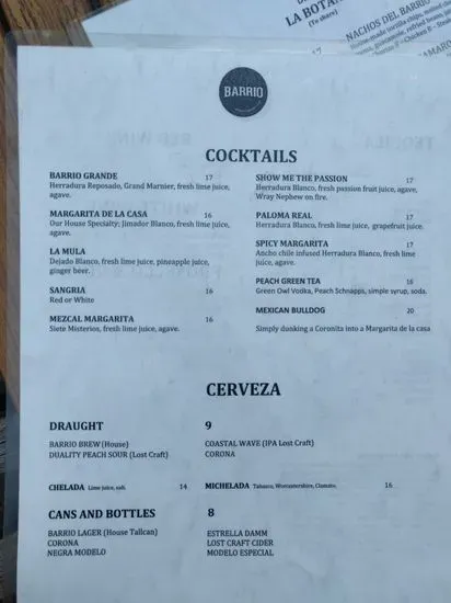 Menu 6