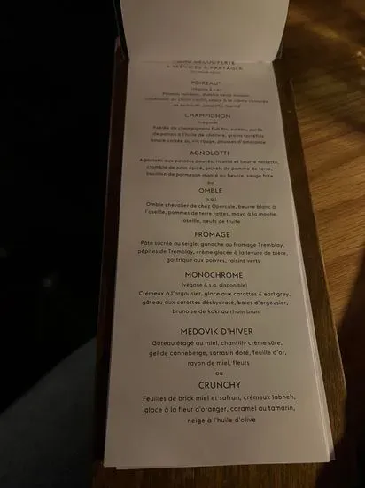 Menu 4