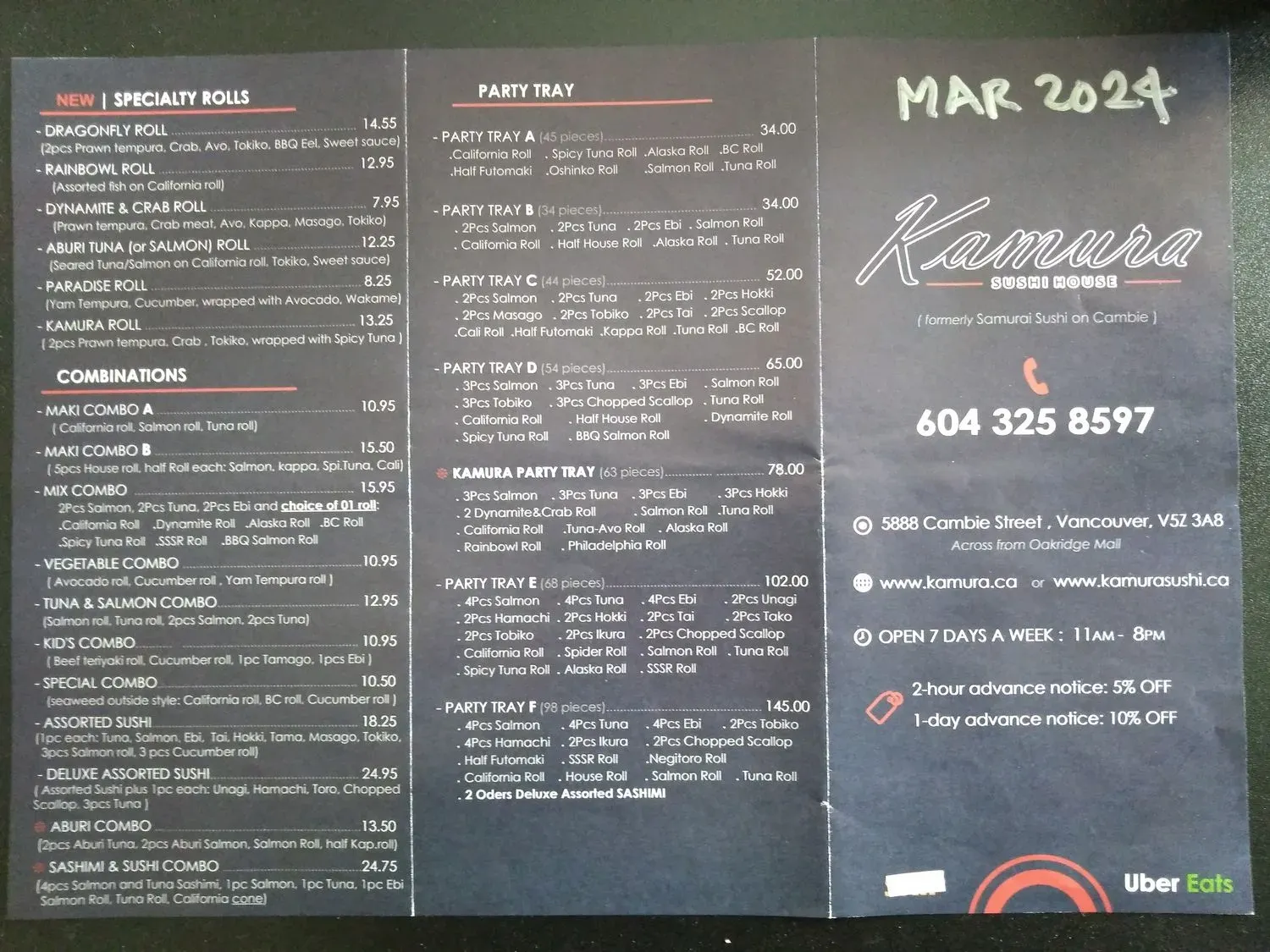 Menu 3