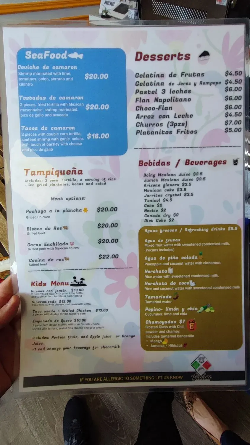 Menu 6