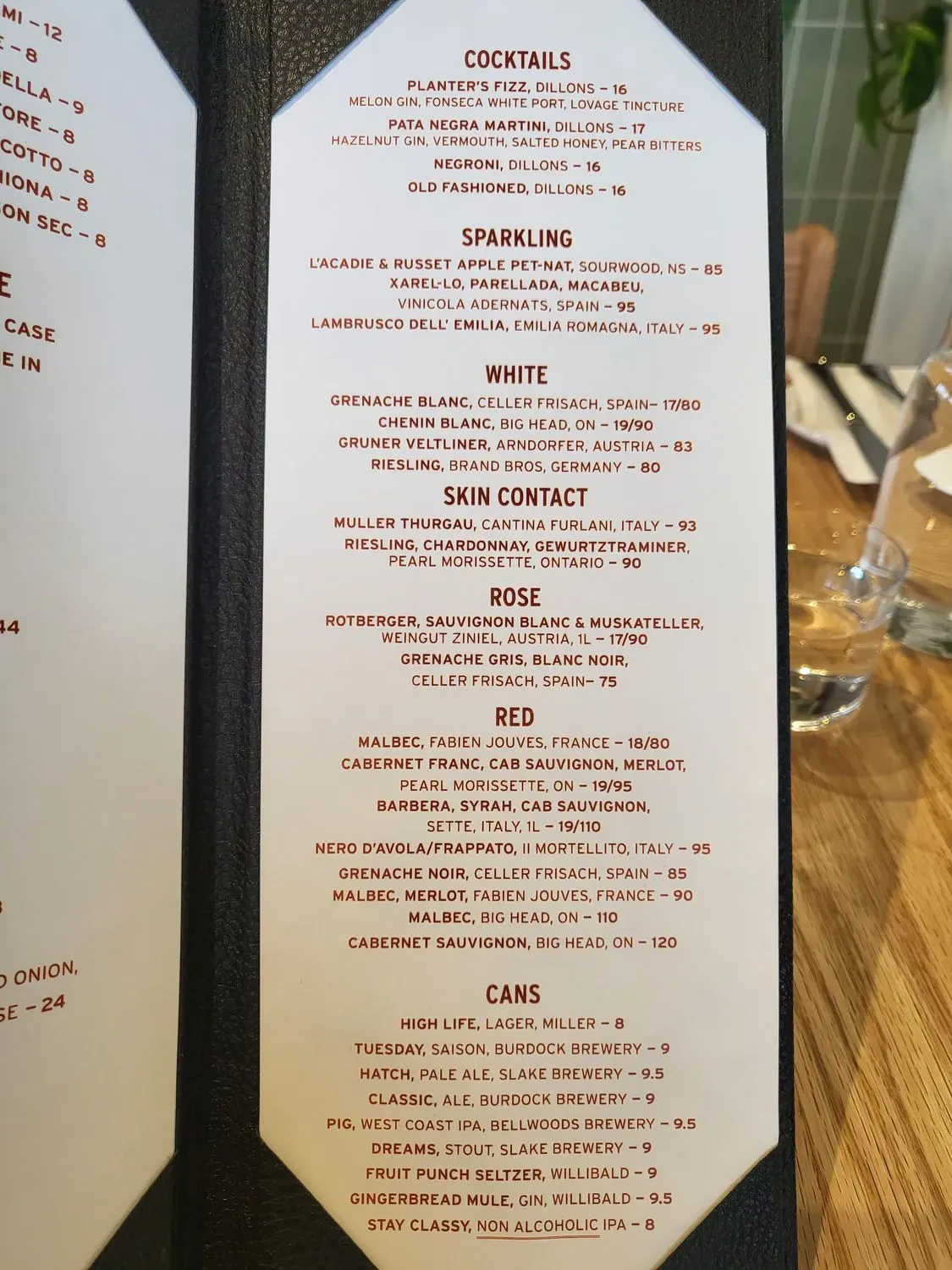 Menu 4