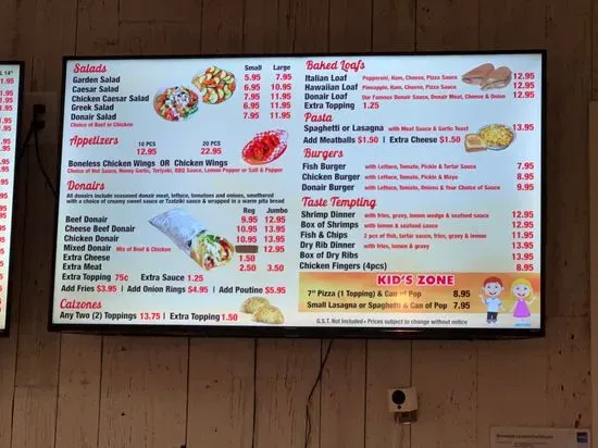 Menu 3