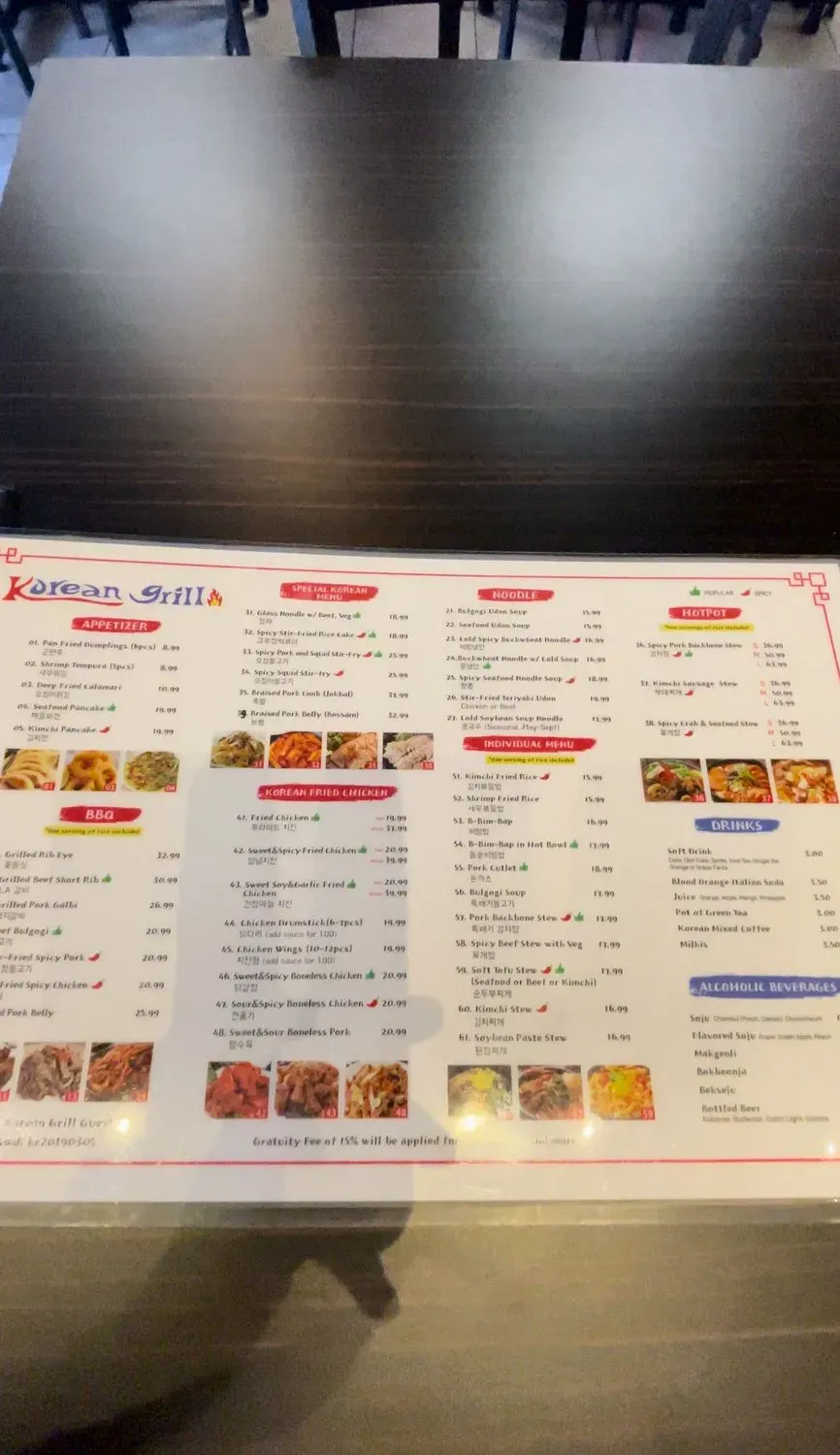 Menu 4