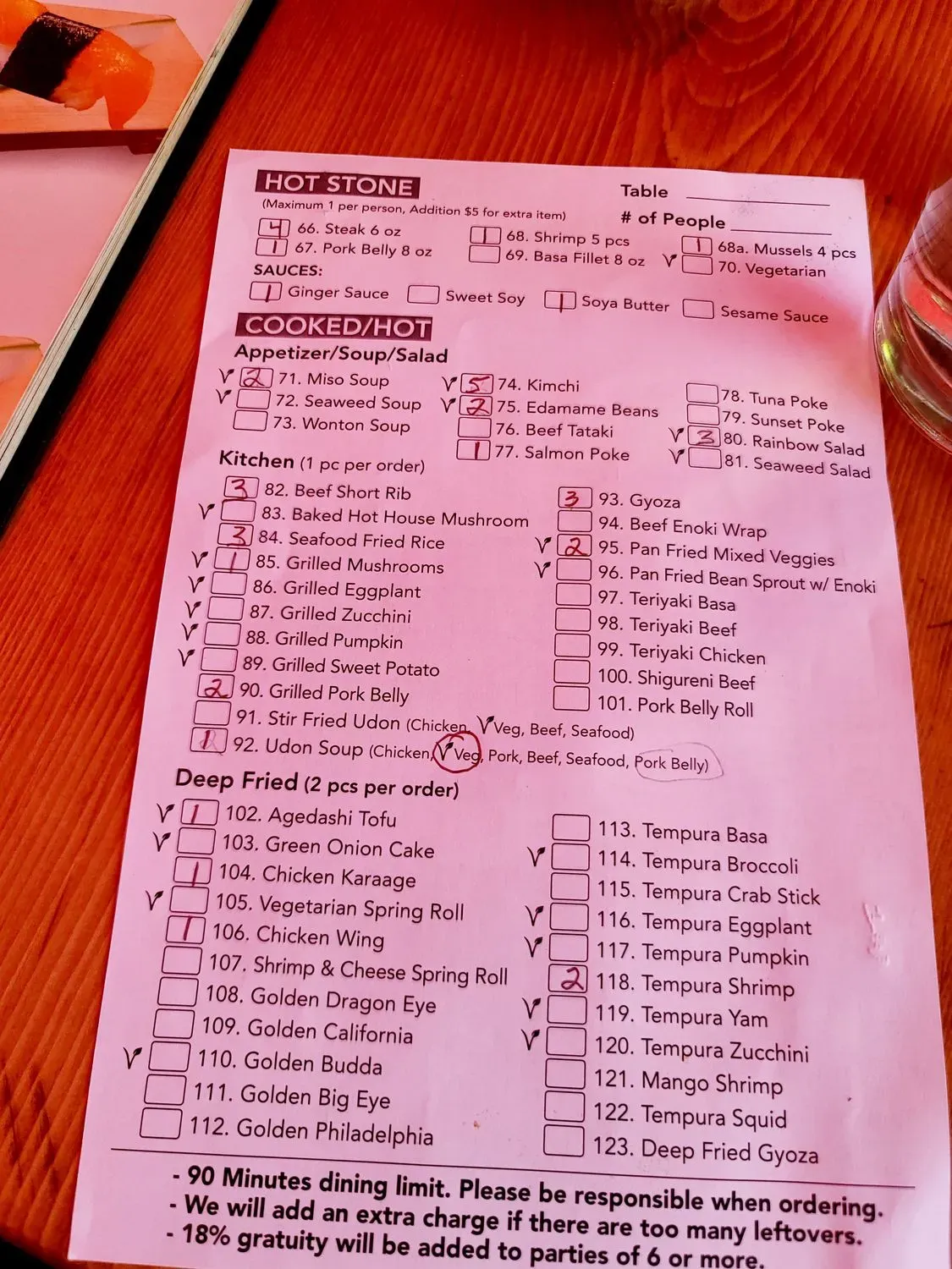 Menu 3