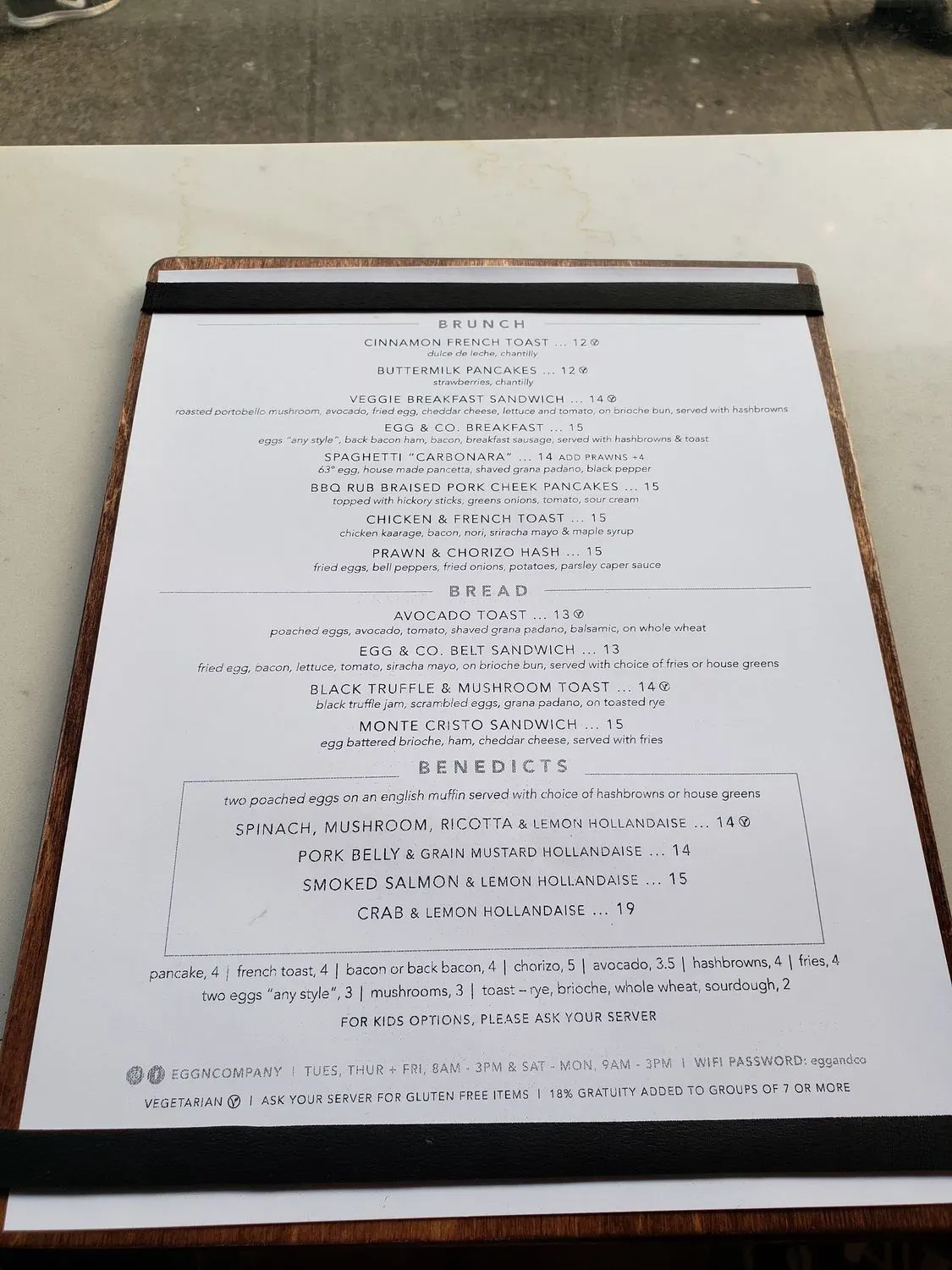 Menu 4