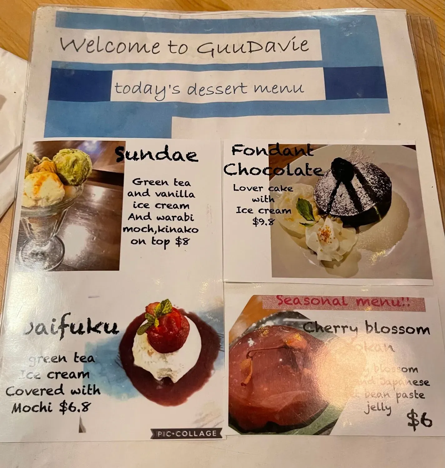 Menu 4