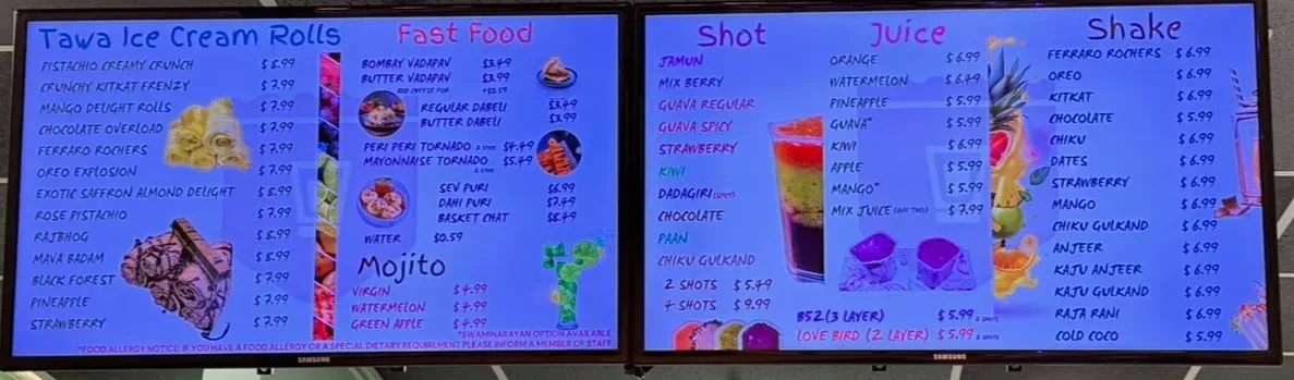 Menu 3