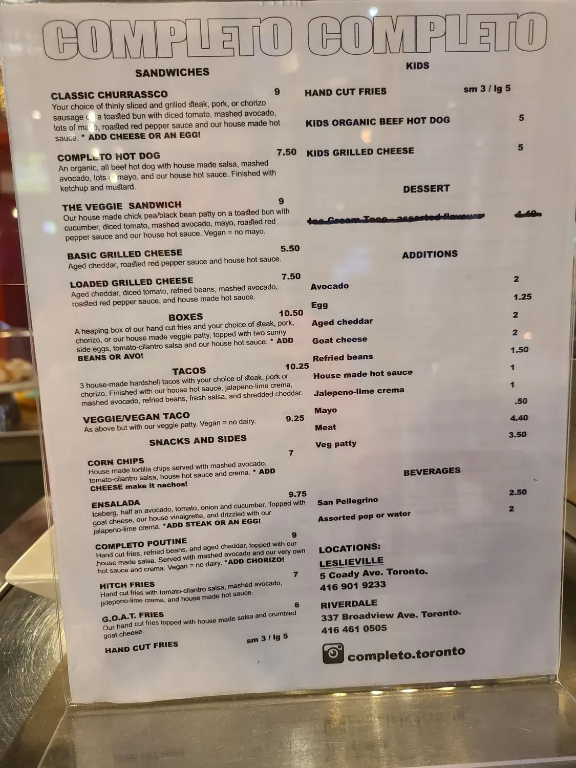 Menu 6