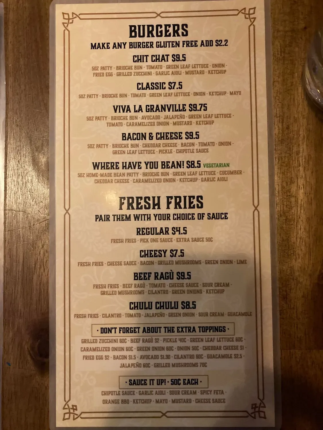 Menu 3