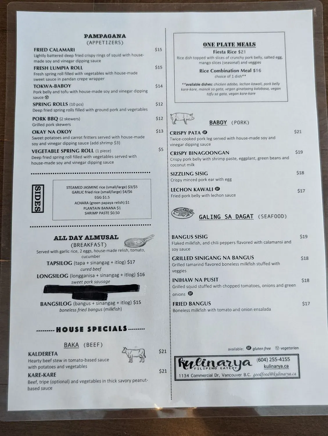 Menu 6