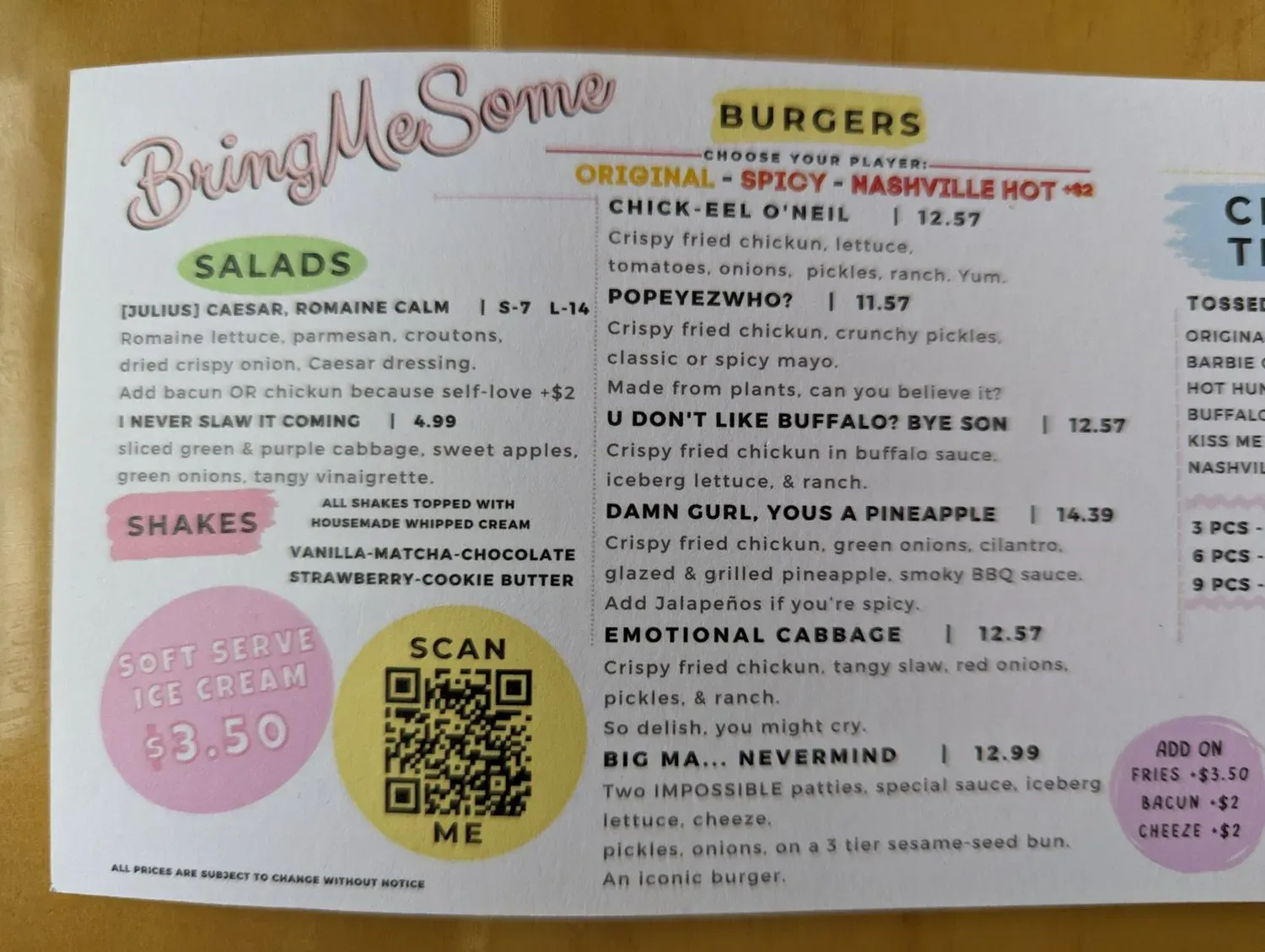 Menu 6