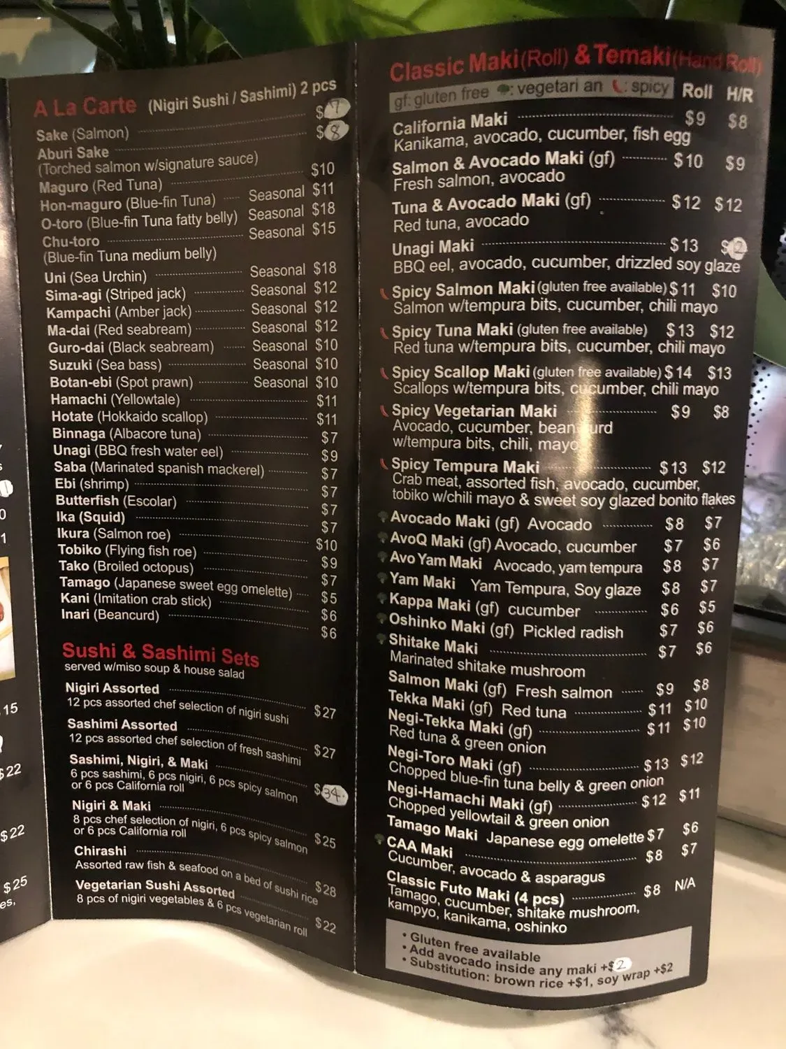 Menu 6