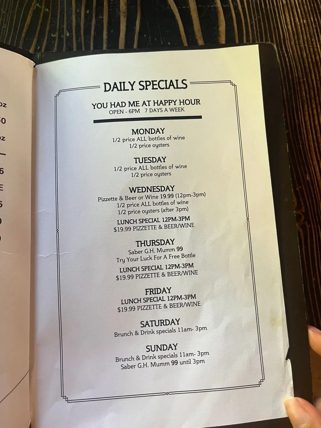 Menu 4