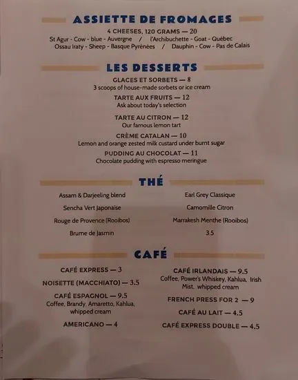 Menu 4