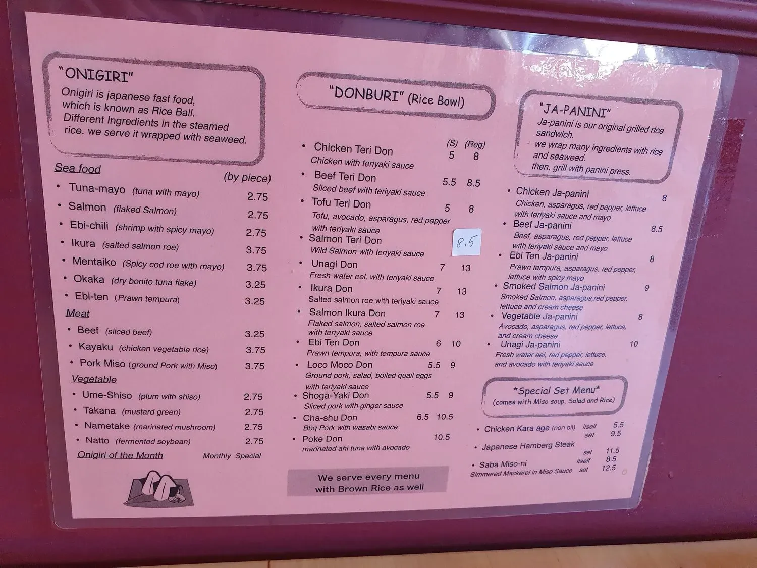 Menu 6