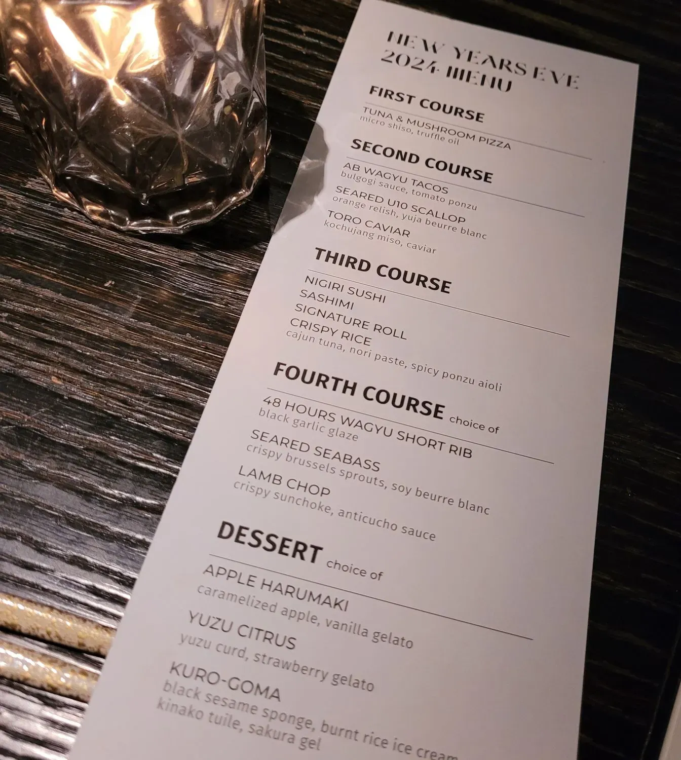 Menu 6