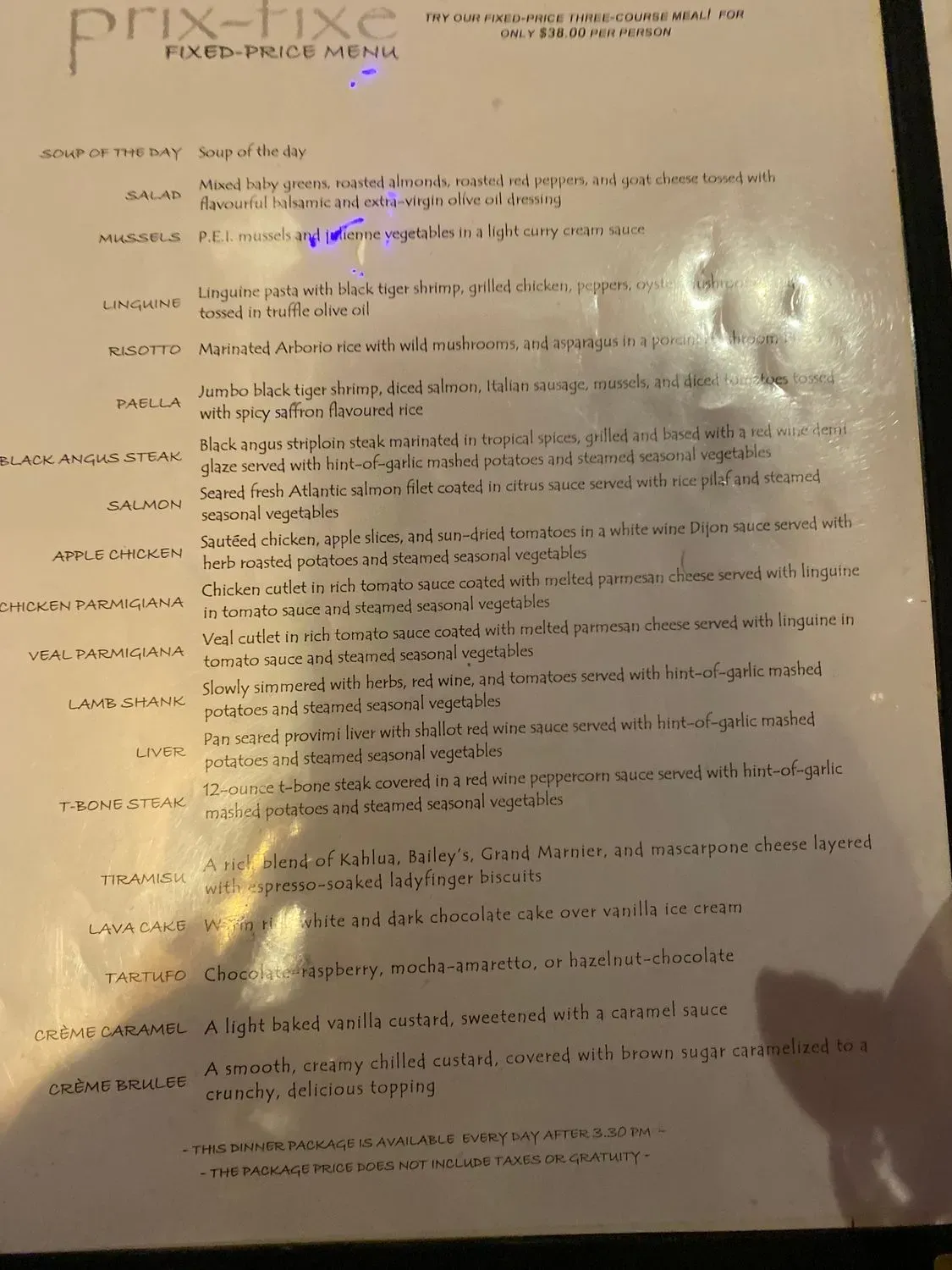 Menu 6