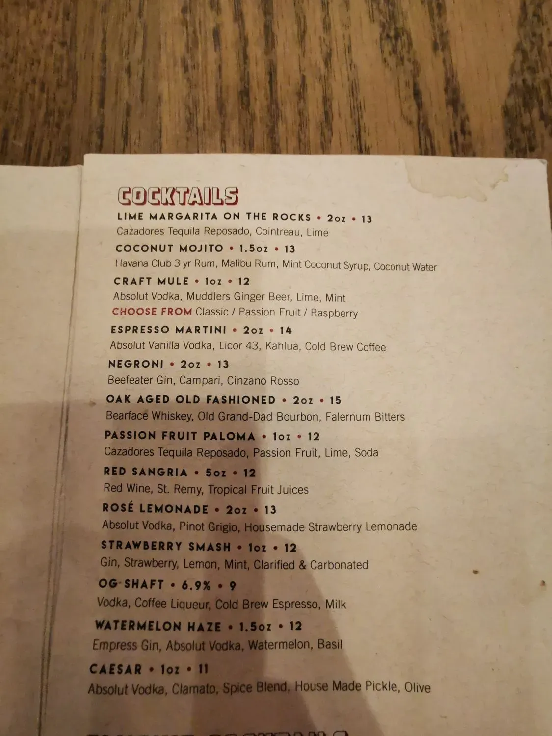 Menu 6