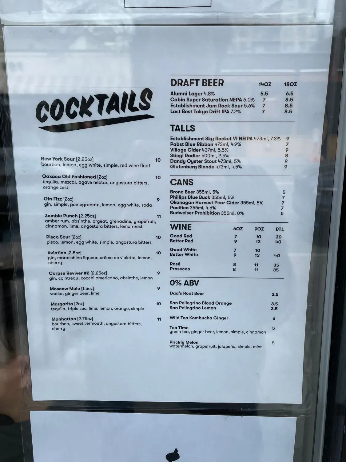 Menu 6