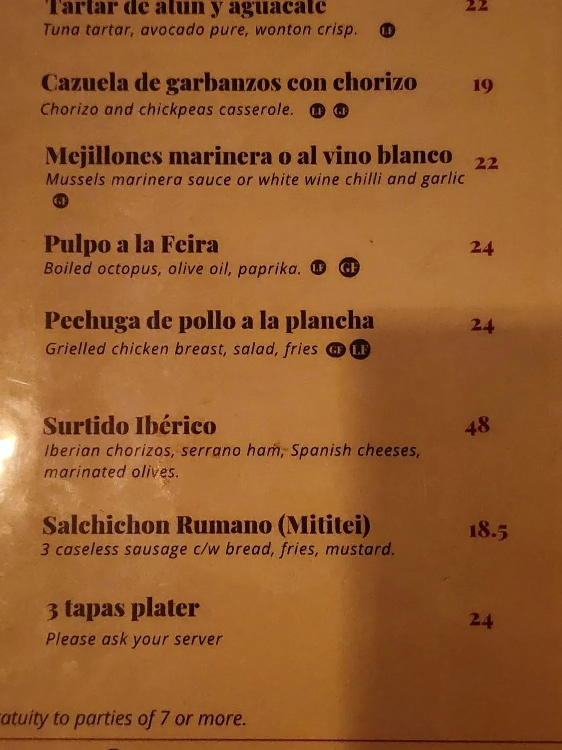 Menu 6