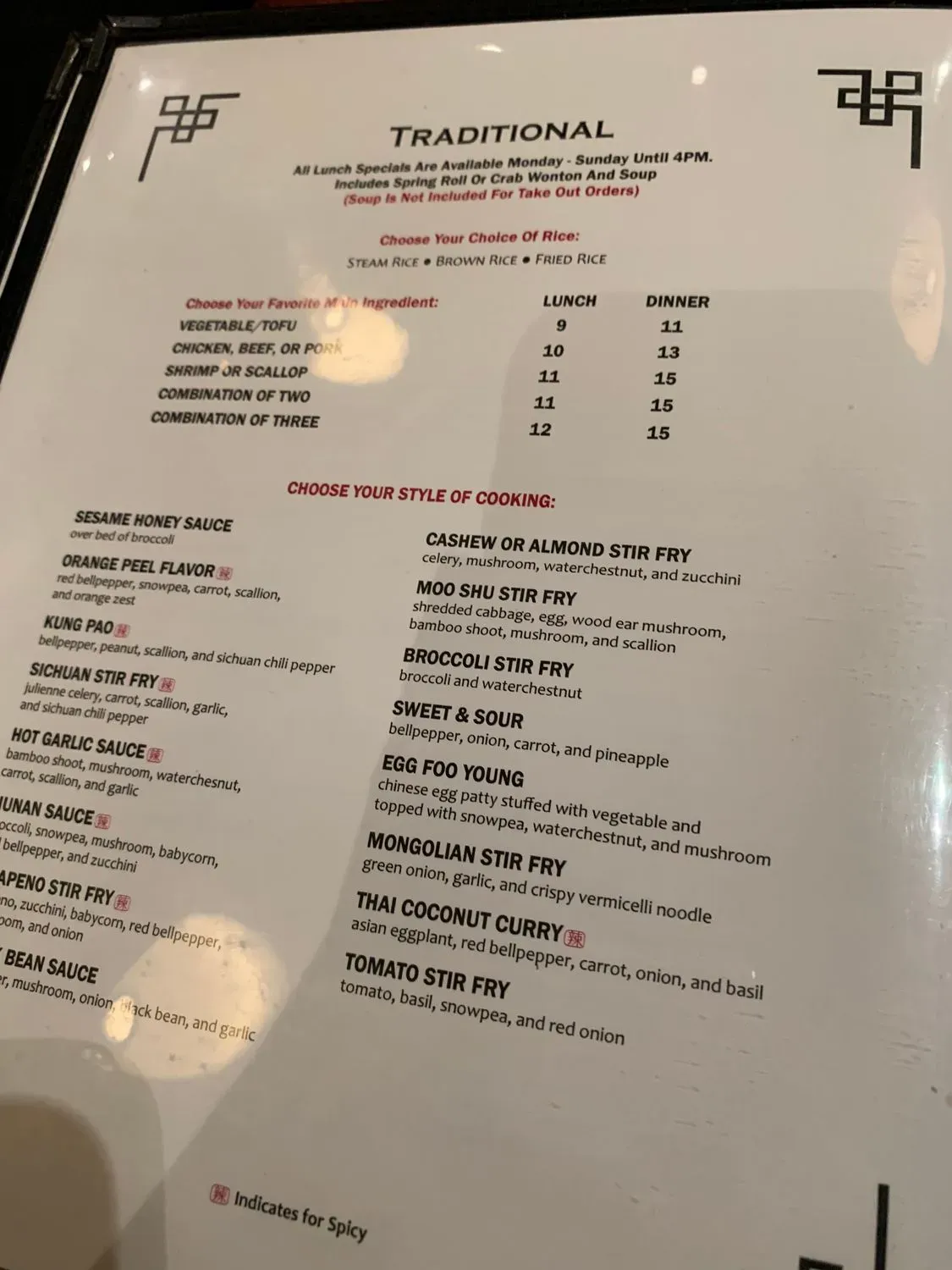 Menu 6