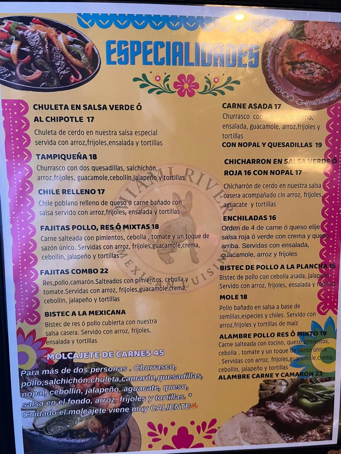 Menu 6