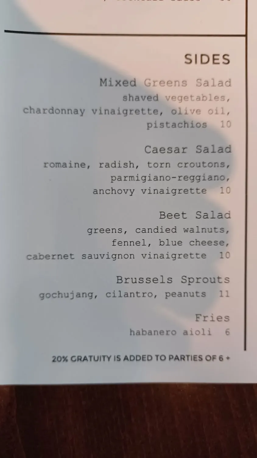 Menu 6