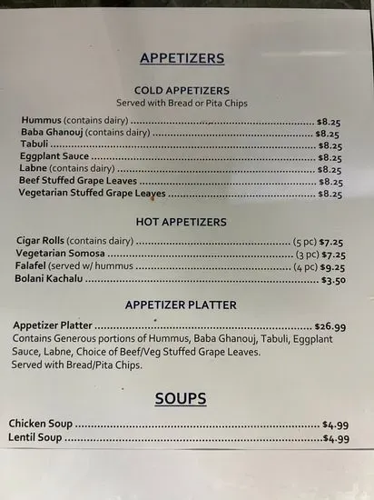 Menu 4