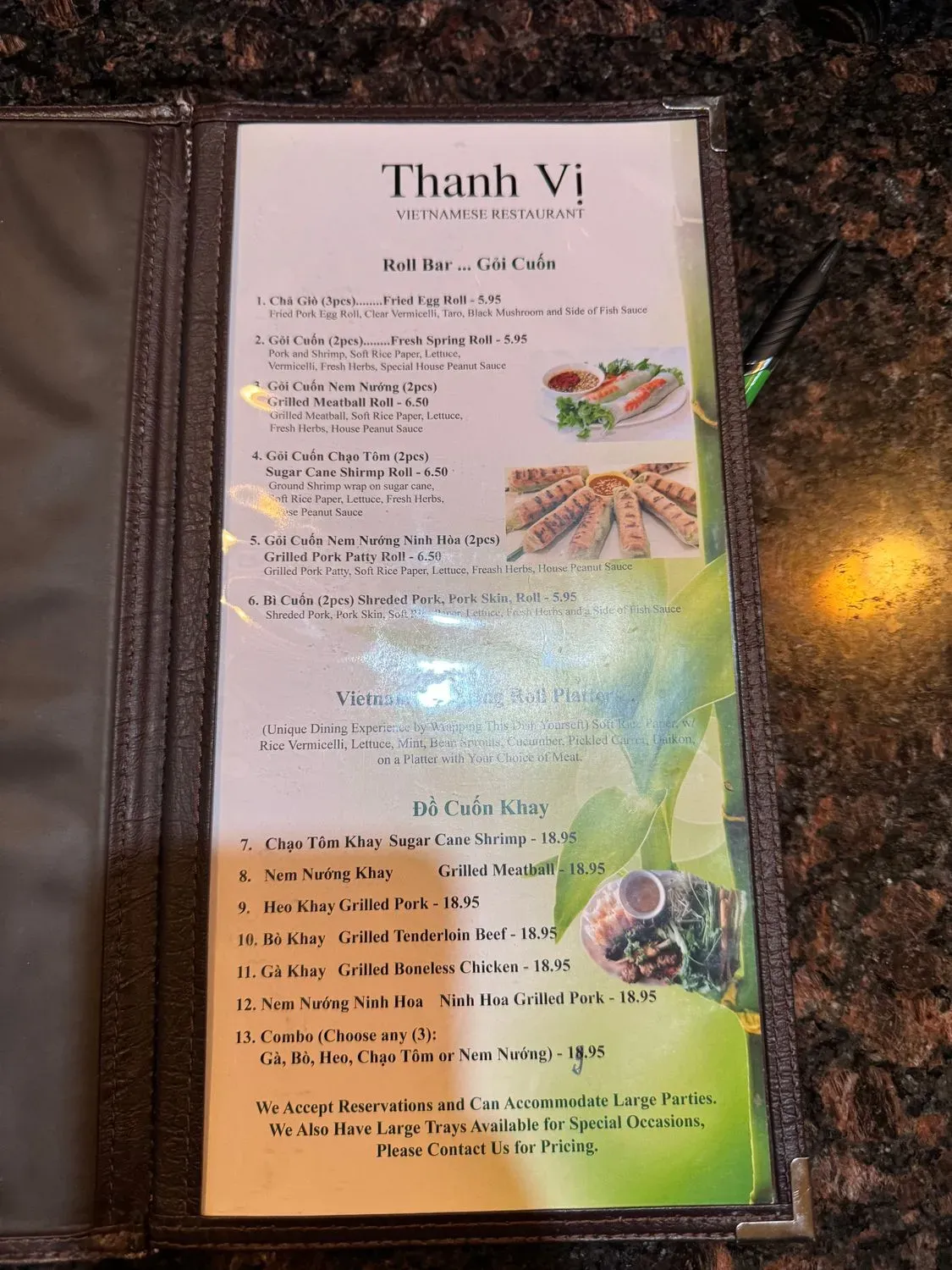 Menu 4