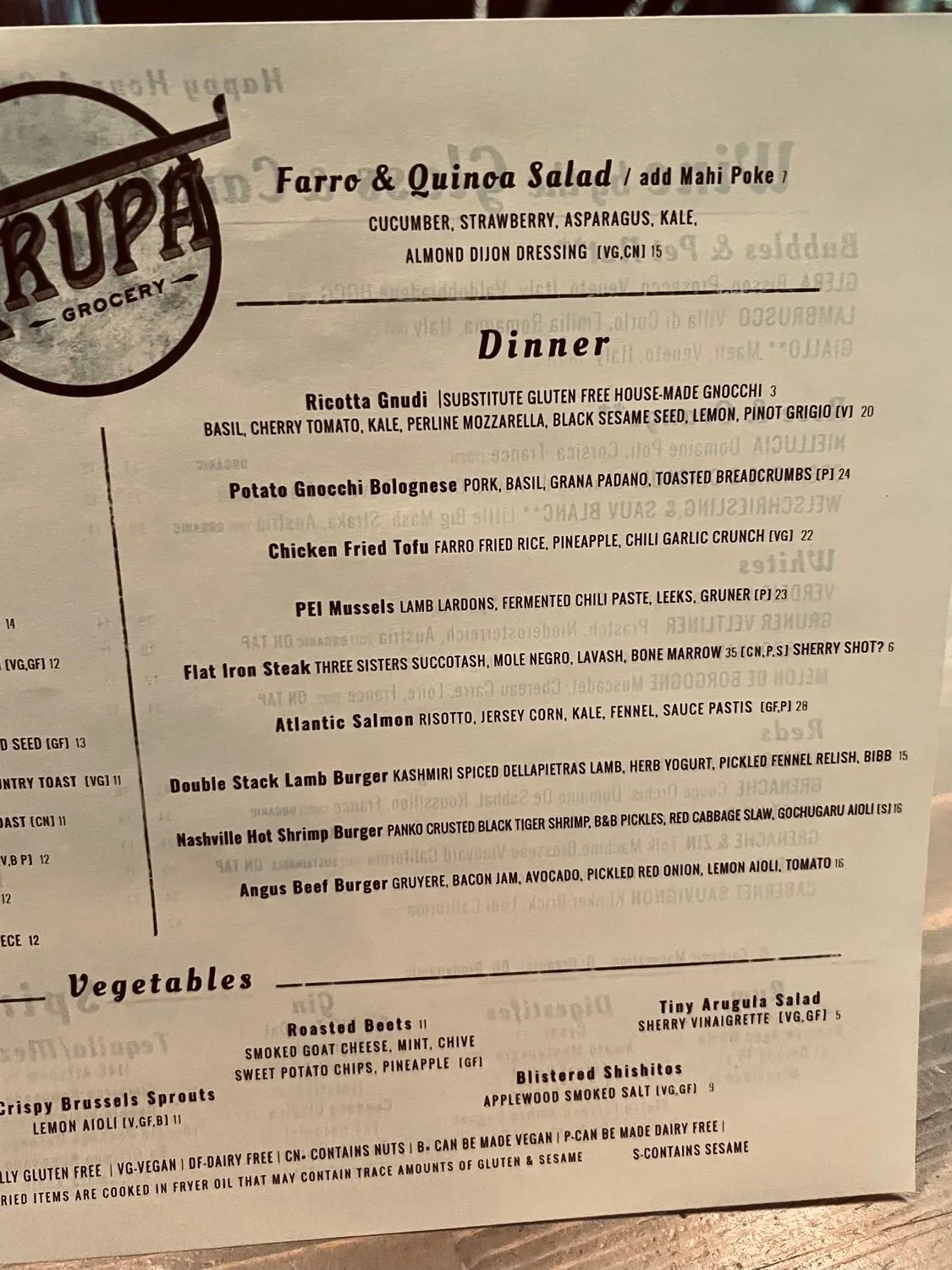 Menu 6