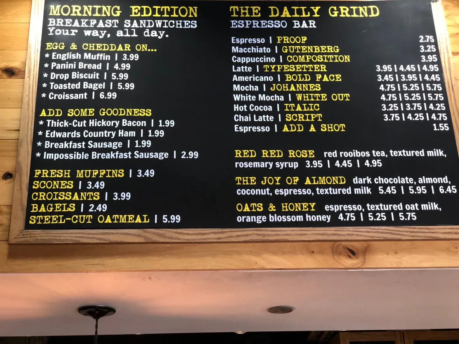 Menu 4