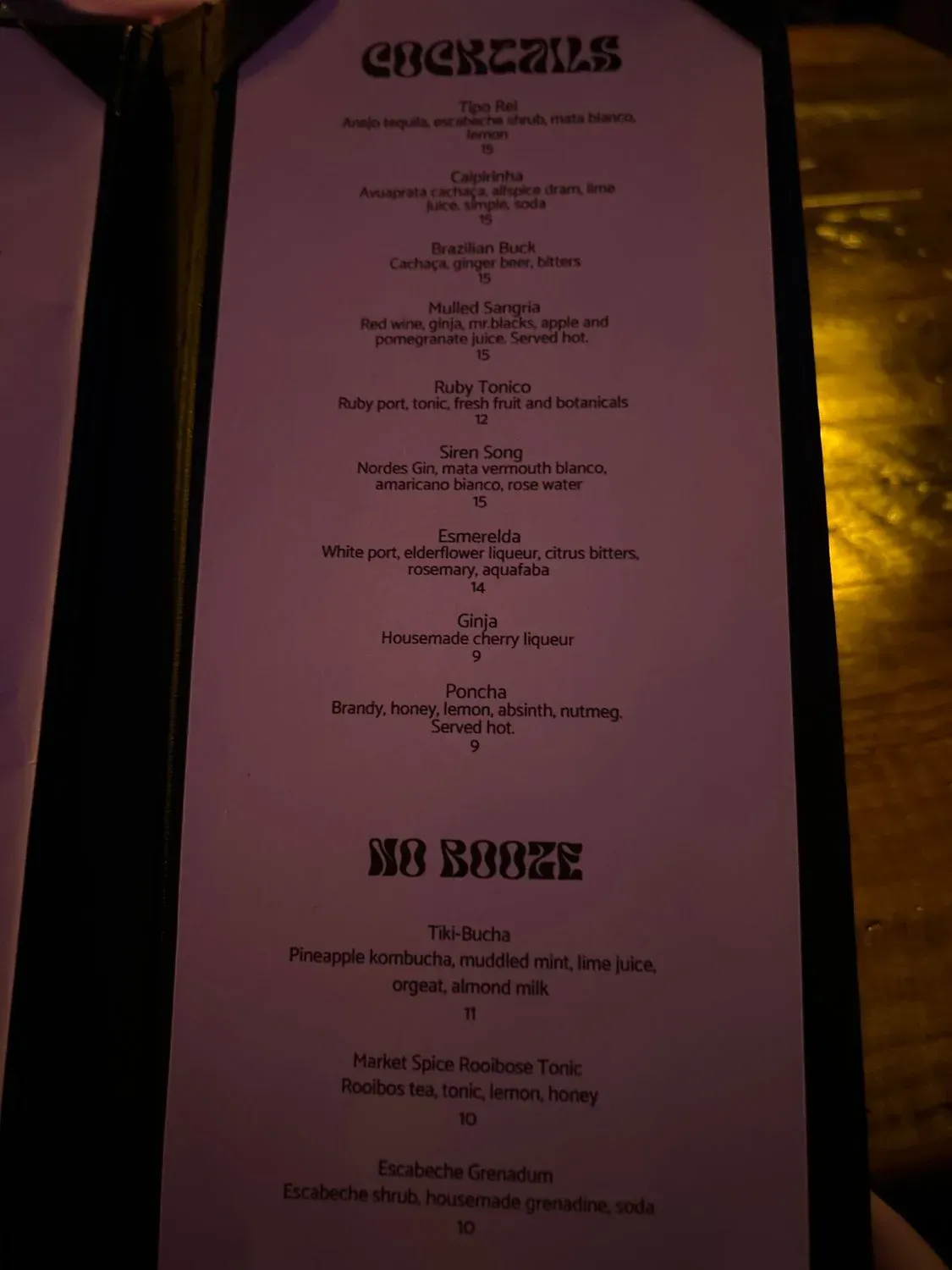 Menu 6