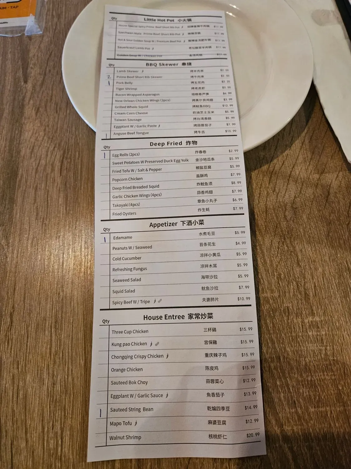 Menu 4