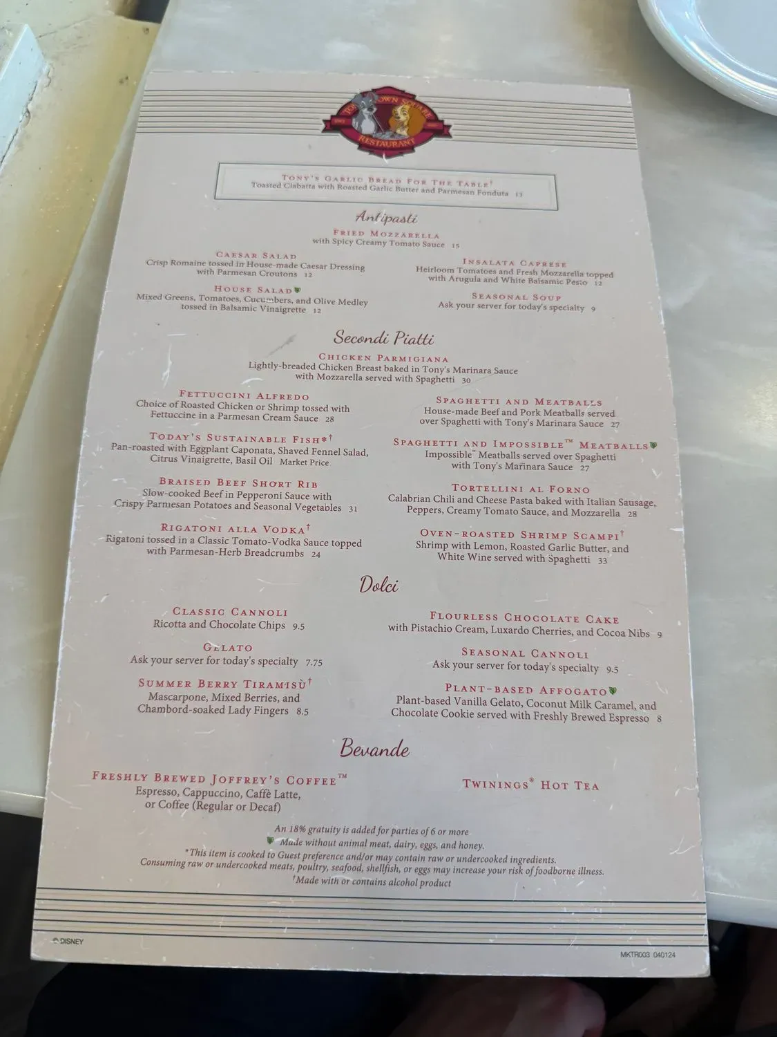 Menu 6