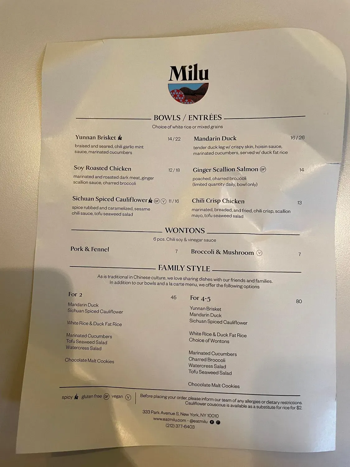 Menu 6