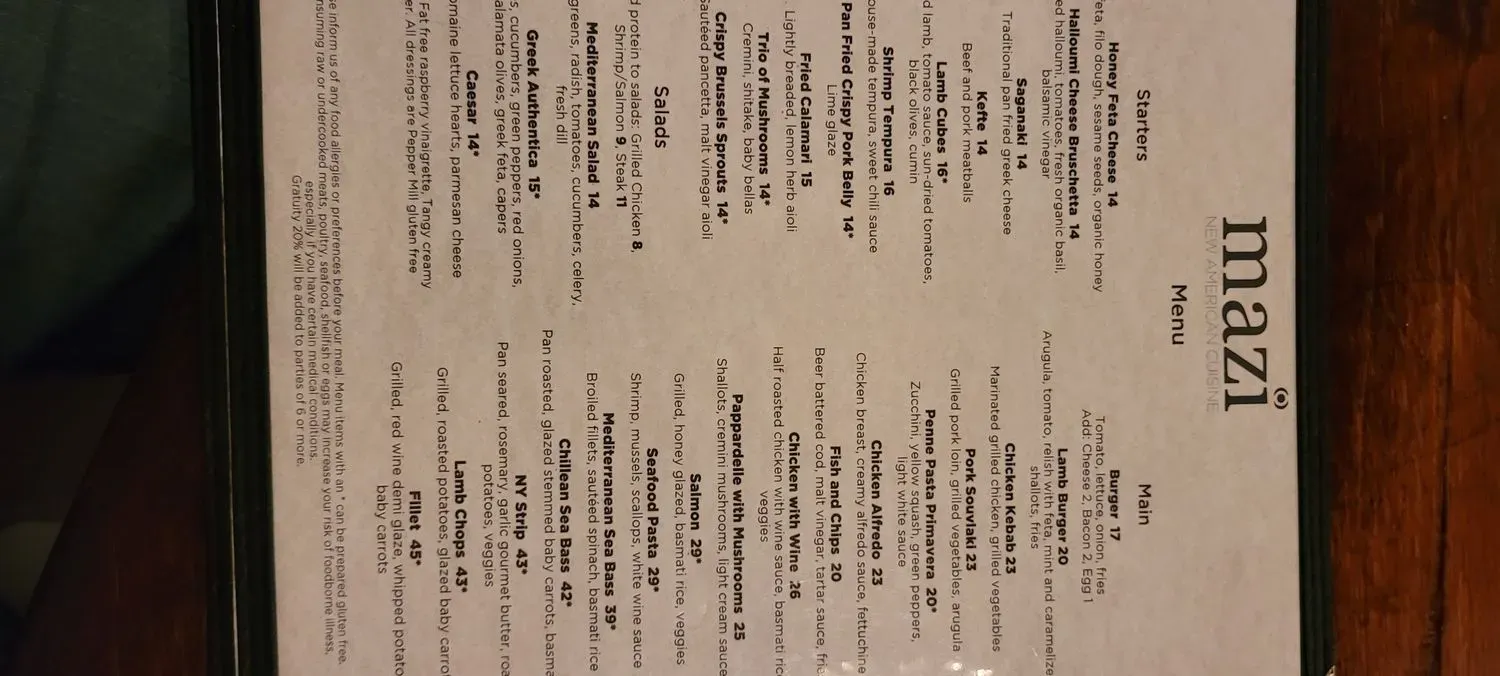 Menu 6