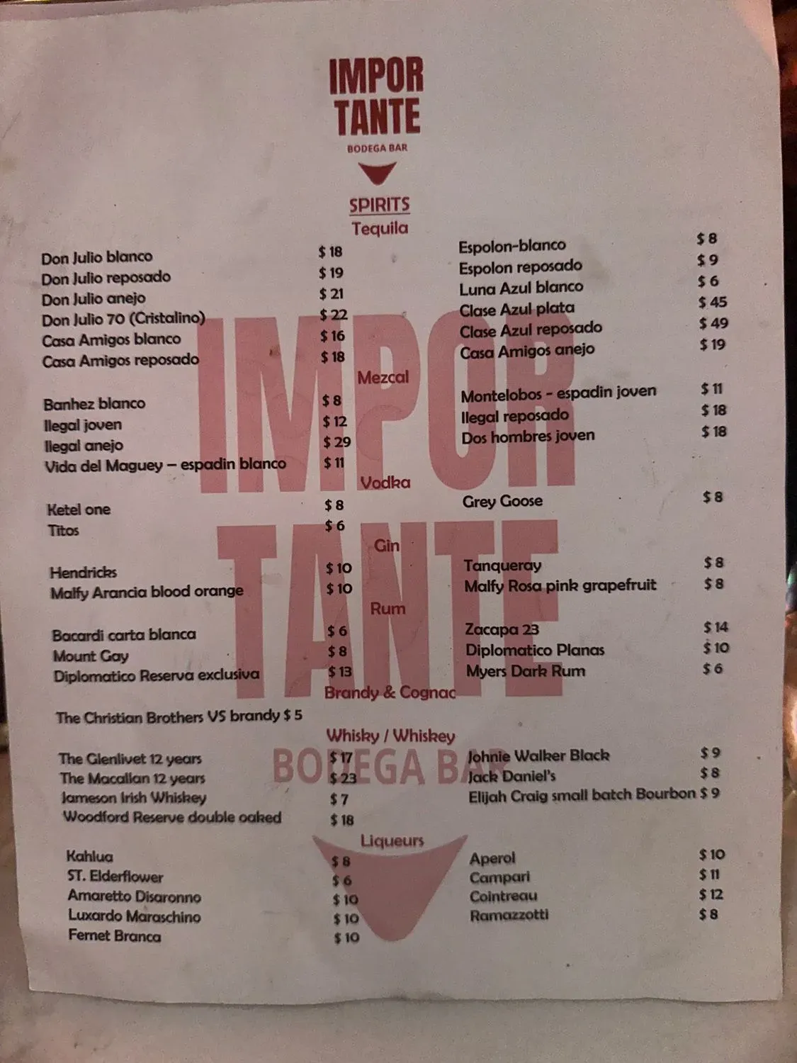 Menu 6