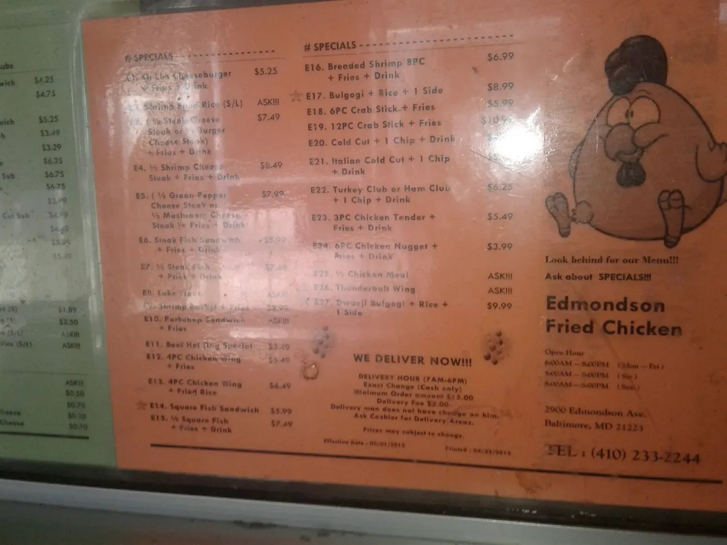 Menu 3